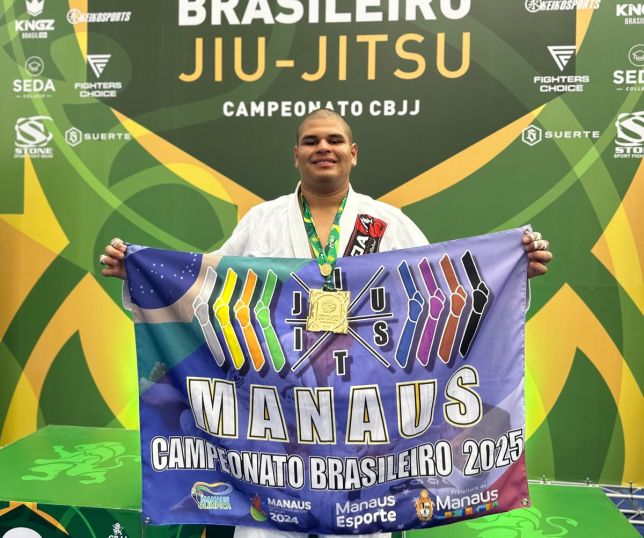Atletas apoiados pela Prefeitura de Manaus conquistam 16 medalhas no Brasileiro de Jiu-Jítsu