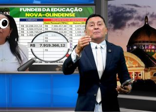 'A BRONCA DO ZACA': Araci Cunha, prefeita de Nova Olinda do Norte, precisa explicar para o povo do município em que ela gastou quase 8 milhões do FUNDEB. O povo quer saber!